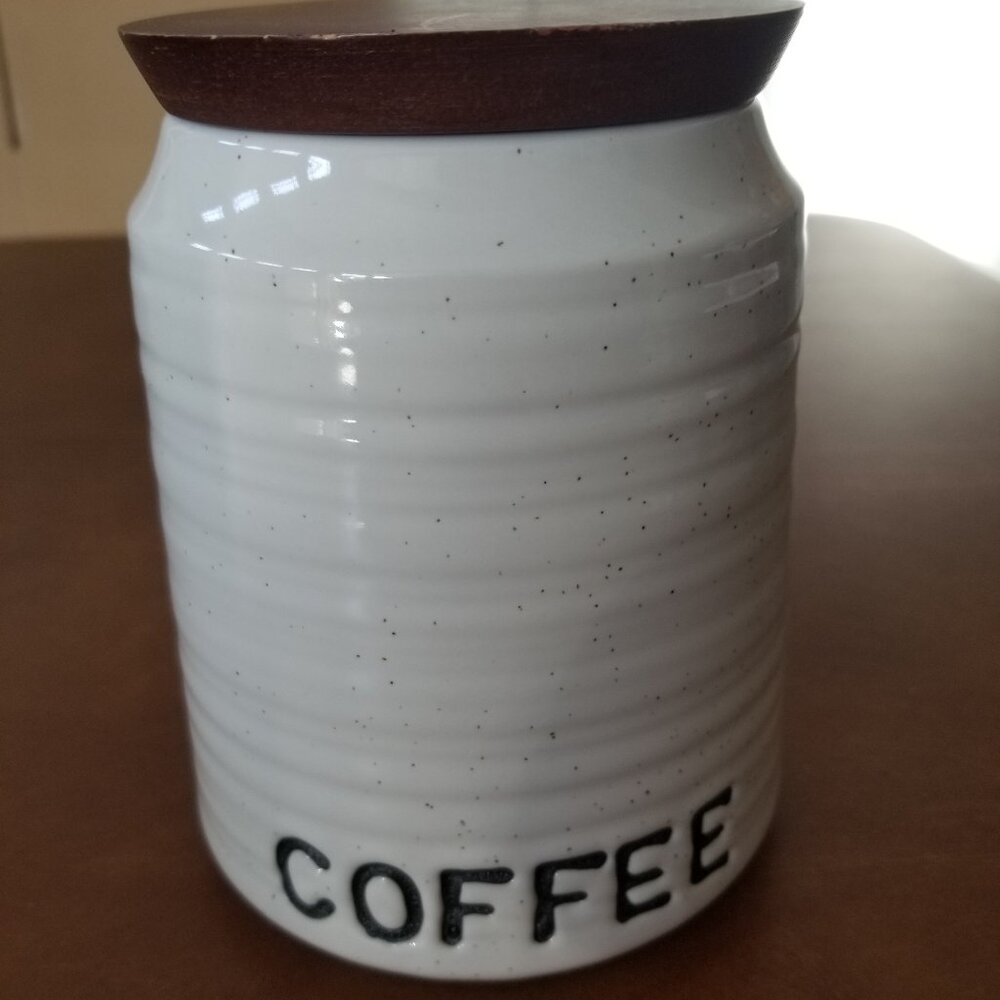 The Old Pottery Company Coffee Canister